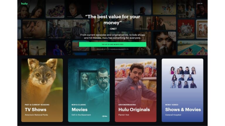 Hulu | One Month Free Trial (No Ads)