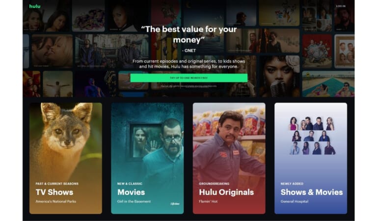 Hulu | One Month Free Trial (No Ads)