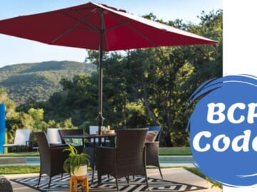 BCP Codes | $10 Off Patio Umbrellas and Stands