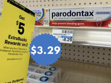 $3.29 Parodontax Toothpaste (reg. $8.29) at CVS