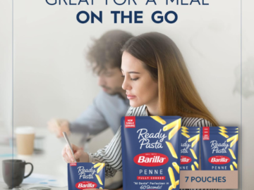 Barilla 7-Pack Ready Fully Cooked Penne Pasta as low as $8.93 Shipped Free (Reg. $13.79) – $1.28/7 Oz Pouch – LOWEST PRICE