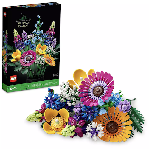 LEGO Icons Wildflower Bouquet Building Set