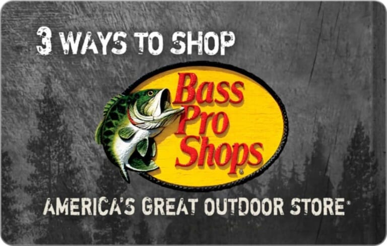 $50 Bass Pro Shops Gift Card for $45