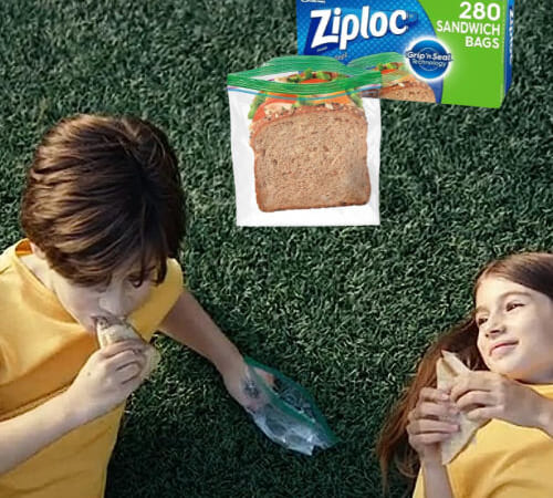 Ziploc Sandwich & Snack Bags, 280-Count as low as $7.14 After Coupon (Reg. $11) + Free Shipping – $0.03/ Bag