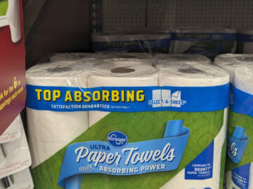 Get Kroger Ultra Paper Towels For Just $5.99