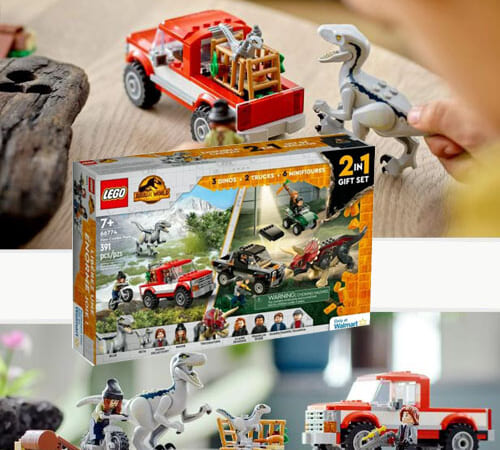 LEGO Jurassic World Dino Combo Pack $45 Shipped Free (Reg. $79.98) – 2 in 1 Triceratops and Velociraptor Gift Set