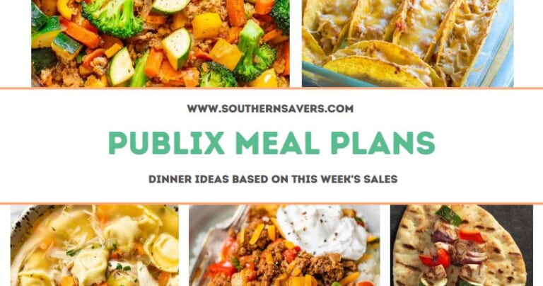 publix meal plans