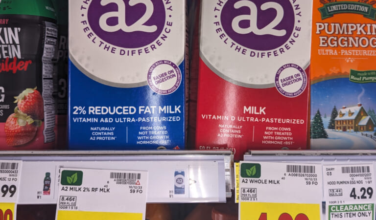 a2 Milk As Low As $2.99 Right Now At Kroger