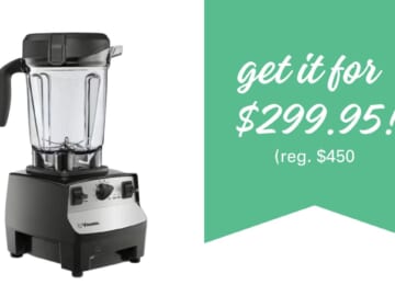 Vitamix Reconditioned 5300 Model Only $300 (reg. $450)!