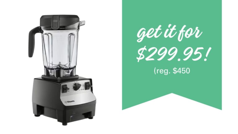 Vitamix Reconditioned 5300 Model Only $300 (reg. $450)!