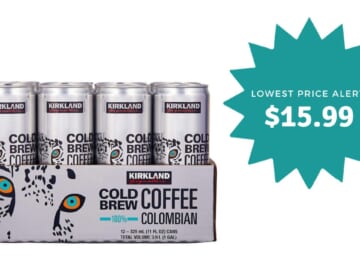 Kirkland Cold Brew 12-Pack $15.99 (reg. $28.87)