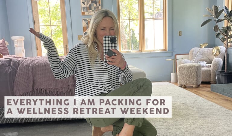 What I’m Bringing/Wearing To My Solo Weekend Retreat (Spoiler: It’s A Lot Of Comfy+Nature+Workout Clothes)