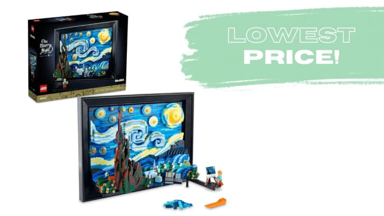 LEGO 3D Wall Art | The Starry Night | Lowest Price!