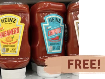 FREE Heinz Chipotle, Jalapeno, & Habanero Ketchup | Kroger Mega Deal