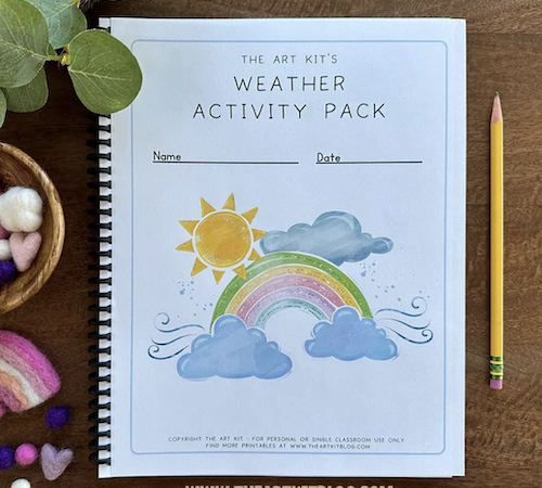 Free Printable Weather 35-Page Activity Pack!