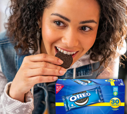 OREO 30-Pack Chocolate Sandwich Cookies Snack Packs $10.50 (Reg. $13.38) – 35¢/4-Count Pack