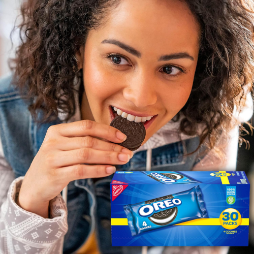 OREO 30-Pack Chocolate Sandwich Cookies Snack Packs $10.50 (Reg. $13.38) – 35¢/4-Count Pack