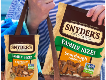 Snyder’s of Hanover Sourdough Nibblers Pretzels, 16 Oz $3.50 (Reg. $7)