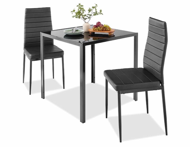 3-Piece Dining Set, Modern Kitchen Table