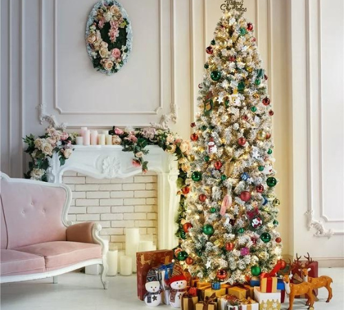 Enjoy a festive season filled with joy and wonder with this 7.5 Ft Artificial Christmas Tree for just $119.99 Shipped Free (Reg. $214.99)