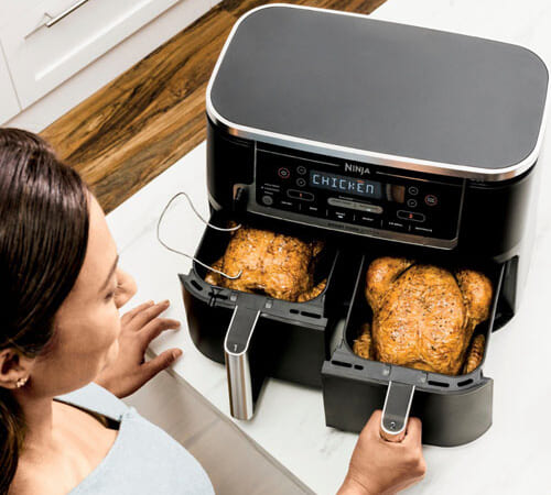 Ninja Foodi XL Dual Basket 10-Quart Air Fryer $129.99 Shipped Free (Reg. $250)