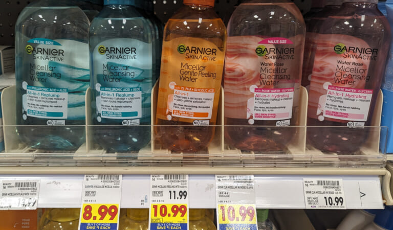 Garnier SkinActive Micellar Water As Low As $5.99 At Kroger