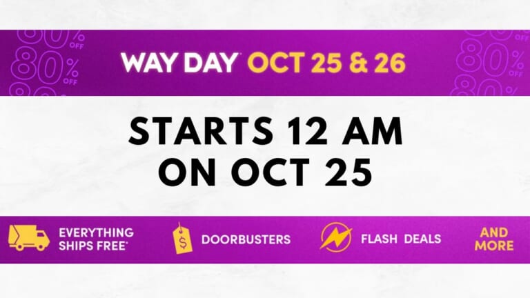 Wayfair Way Day | Up to 80% Off!