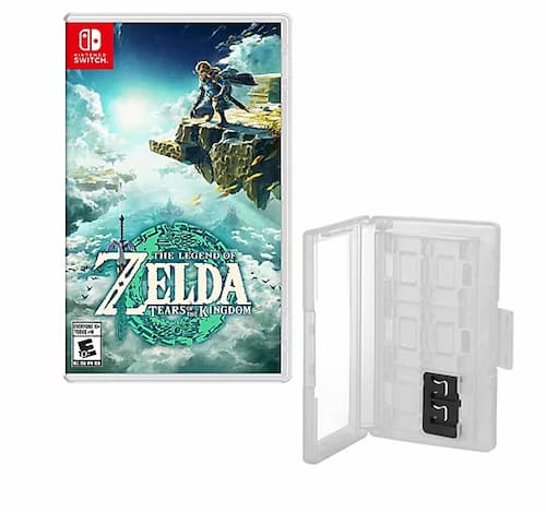 Nintendo Switch: Zelda: Tears of the Kingdom Game & Caddy