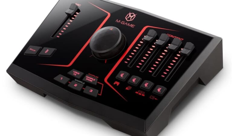 M-Game Solo USB Streaming Mixer and Audio Interface for $69 + free shipping