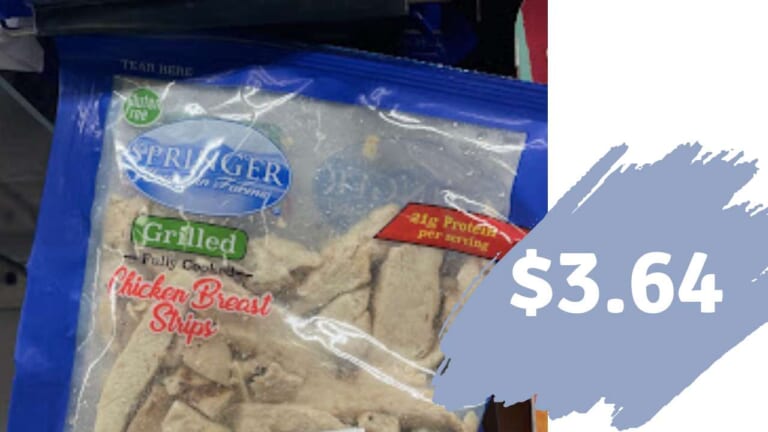 Get Springer Mountain Farms Chicken for $3.64 (reg. $10.29)