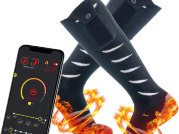 Electric Rechargeable Heated Socks $34.99 After Coupon (Reg. $69.99) + Free Shipping