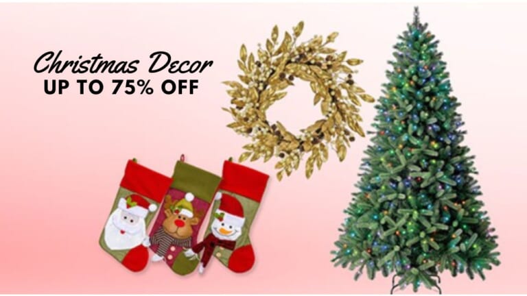 Christmas Trees & Decor Up to 75% Off at Woot!