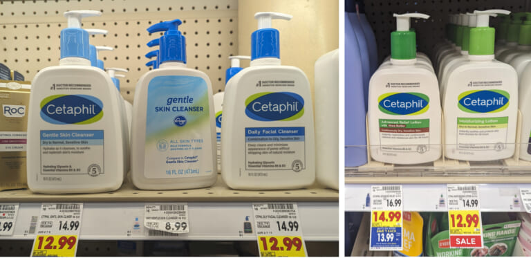 Cetaphil Facial Cleanser As Low As $6.49 At Kroger (Regular Price $14.99)