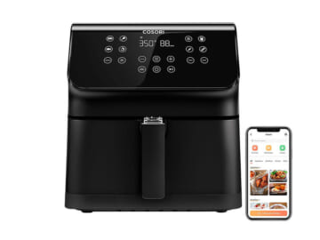 Cosori 5.8-Quart Smart Air Fryer for $70 + free shipping