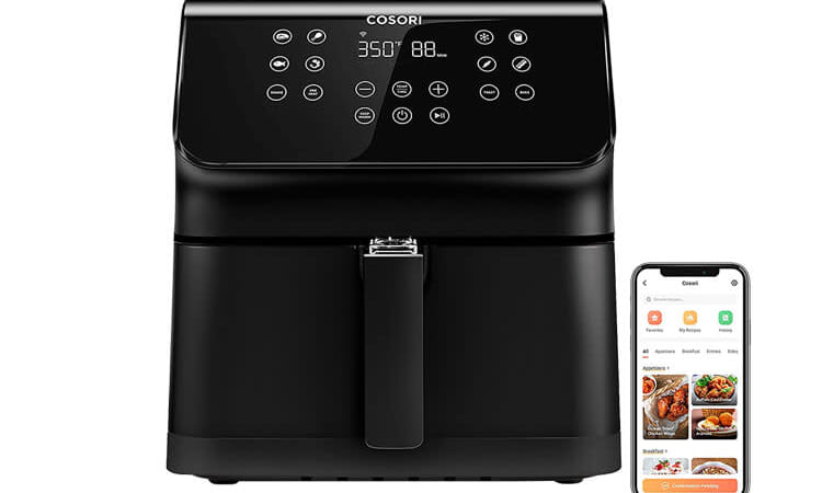 Cosori 5.8-Quart Smart Air Fryer for $70 + free shipping