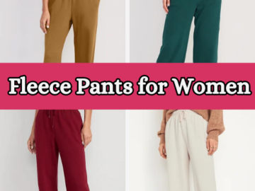 Today Only! Fleece Pants for Women $15 (Reg. $34.99)