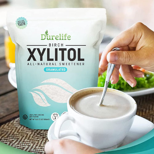 DureLife Birch Xylitol All Natural Sweetener, Granulated, 5-Lb as low as $12.60 After Coupon (Reg. $40) + Free Shipping, Gluten Free – Kosher