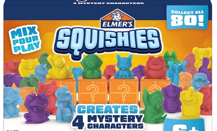 Elmer’s Squishies Craft Kit, Melissa & Doug Campfire Playset, Lights and Sounds Emergency Vehicles Set & more (7/21)