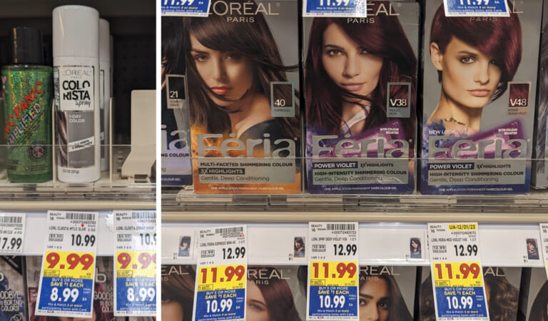 L’Oreal Paris Colorista Spray Hair Color As Low As $5.99 At Kroger – Plus Cheap Feria Hair Color