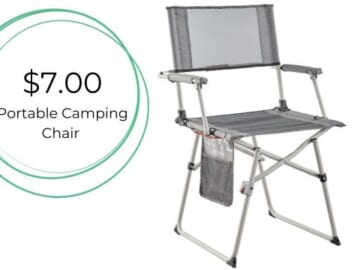 Walmart.com | Portable Camping Chairs $7 Each