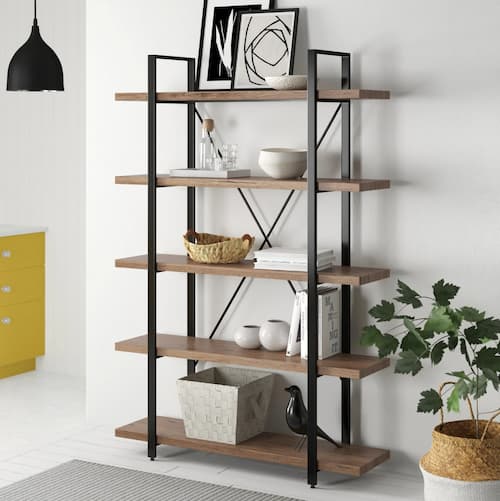 Zipcode Design Newsoms Etagere Bookcase