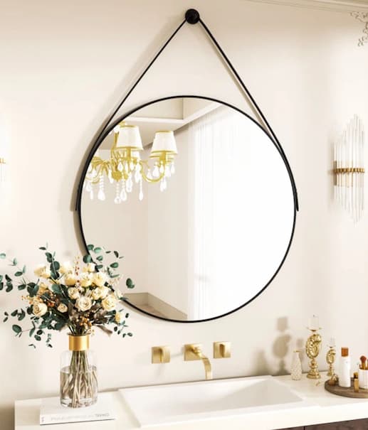 Breonte Round Wall Mirror