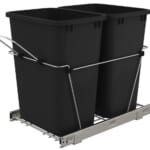 Rev-A-Shelf 35-Qt. Double Pull Out Trash Can for $76 + free shipping