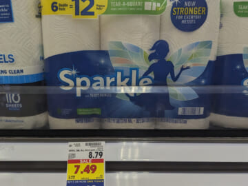 Sparkle Paper Towels As Low As $4.99 At Kroger