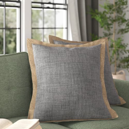 Modern Farmhouse 20'' Throw Pillow Cover (Set of 2)