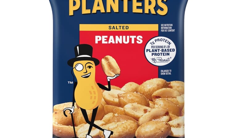 Planters Salted Peanuts, 12-Count as low as $8.49 Shipped Free (Reg. $14.28) – $0.71/4-Oz Bag