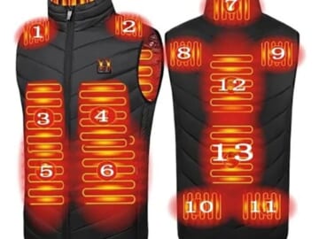 Tengoo 13-Node Heated Vest for $23 + free shipping