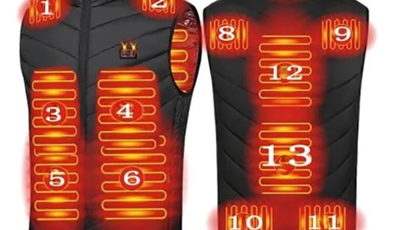 Tengoo 13-Node Heated Vest for $23 + free shipping