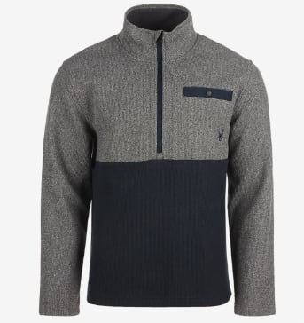 Spyder Men's Medallion Half-Zip Pullover for $35 + free shipping