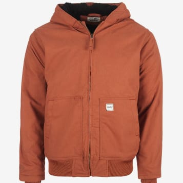 Eddie Bauer Men's Hooded Bomber Jacket for $45 + free shipping